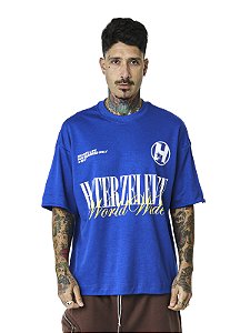 Camiseta Haterz Basic Hype Azul