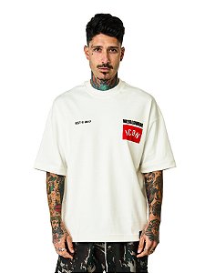 Camiseta Haterz Icon Box Off White