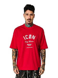 Camiseta Haterz Basic Icon Vermelho