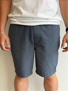 Bermuda Acostamento Casual Azul Marinho