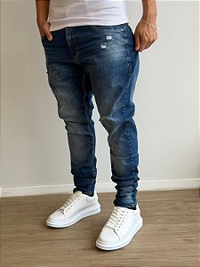 Calça Presence Skinny Azul Jeans