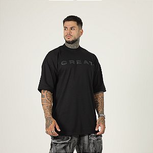 Camiseta Creat Oversized Basic Preto