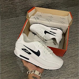 nike air max 90 preto manchado