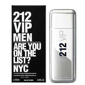 Perfume Carolina Herrera 212 Vip Men Masculino Eau Toilette