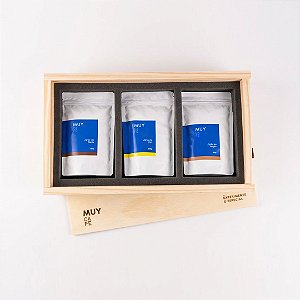 Kit Degustação, 3 pcts de 100g