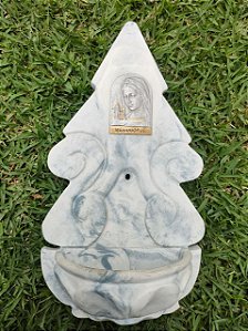 Pia de Água Benta em resina - Medjugorje