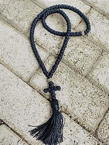 Komboskini - Cordão de Oração (100 nós) - Em Cetim