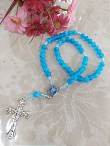 Terço Coroa do Divino Espírito Santo - Azul