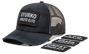 Boné GYURKO TAG Atleta Preto Corrosivo