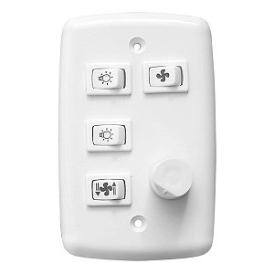 Chave Rima Rotativa Bivolt 2 Lâmpadas Isoladas