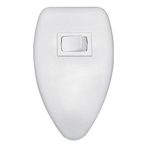Chave Rima Bivolt para Exaustor Mouse Branco