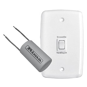 Chave Rima para Exaustor Com Capacitor 127V
