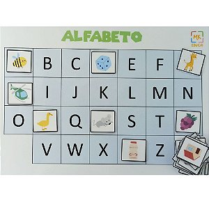 Alfabeto - 4 Tipos De Letras - Cartinhas - Jogo Educativo