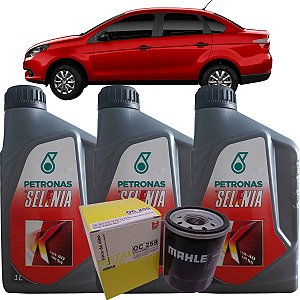 Kit Oleo 15W40 Selenia K E Filtro Fiat Grand Siena 1.4 8V Fire Evo Attractive 2012 2013 2014 2015 2016 2017