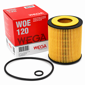 Filtro de Óleo Wega WOE120 Ford Fusion 2.3 16V Mondeo 2.0 Duratec