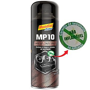 Spray Limpa Ar Condicionado Automotivo Higienizador Mundial Prime Carro Novo Não Inflamável - 200ml