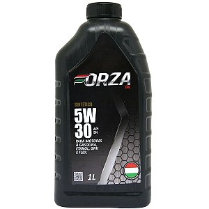 Oleo De Motor Lubrificante Forza Oil - 5W30 100% Sintético Troca A Cada 10.000 Km