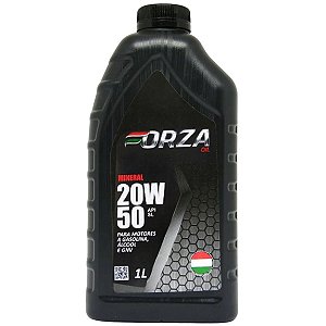 Oleo De Motor Lubrificante Forza Oil - 20W50 Mineral Troca A Cada 5.000 Km