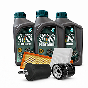 Kit Revisao Óleo Selenia 5W30 para Fiat Novo Palio Grand Siena Uno Strada Mobi Fire 4 Cilindros