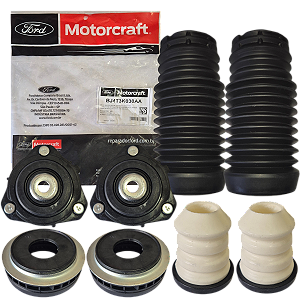 Par De Kit Do Amortecedor Dianteiro Original Ford Motorcraft Fiesta Ecosport Zetec Rocam Duratec