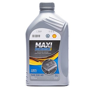 Óleo Volkswagen Maxi Performance 5W40 Sintético para Polo, Golf, T-Cross, Nivus e Virtus  - 1 Litro