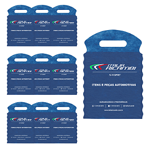 Kit 10 saquinhos lixeira interior veículo carro - Italia Ricambi