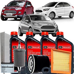 Kit Revisao 5w30 Ka Ecosport New Fiesta 1.5 1.6 2014 2015 2016 2017