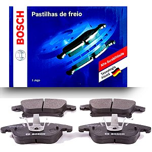Pastilhas de freio dianteiras Bosch para Ford Fusion - 0986BB0299