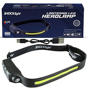 Lanterna Led De Cabeça Para Mexer No Carro Oficina Caminhada Visão Escuro