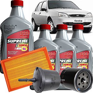 Kit revisão Fiesta Street Endura Zetec Rocam Revisão 20w50