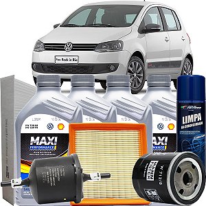 Kit Revisao Oleo 5w40 Volkswagen Fox 1.6 16V Msi 2014 2015 2016 2017 2018