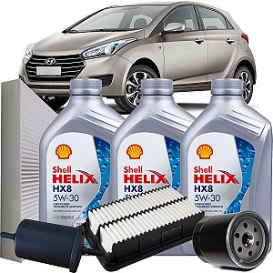 Kit Revisão Hb20 1.0 3 cilindros de 2012 até 2020 Shell