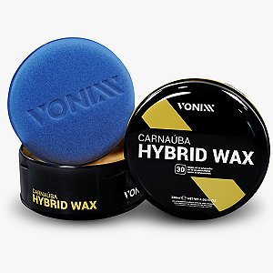 Cera Vonixx Carnaúba Hybrid Wax 240ml Com Aplicador De Espuma Proteção Brilho