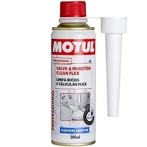 Aditivo De Combustível Motul Limpa Bicos Injetor E Valvulas Para Motor Flex Gasolina Etanol