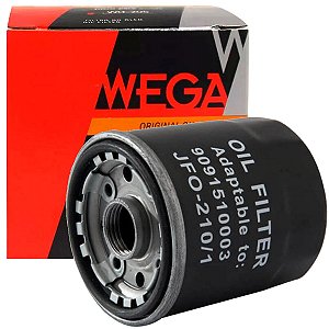 FILTRO DE OLEO WEGA JFO2101 - COROLLA ATÉ 2010 YARIS E ETIOS APÓS 2016