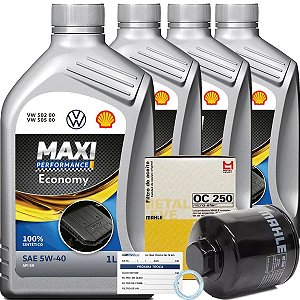 KIT SILVER GOL SILVER VOYAGE SILVER SAVEIRO SILVER FOX SILVER POLO SILVER KOMBI 5W40 LUBRAX - OC250