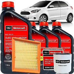 KIT GOLD KA DE 2014 ATÉ 2018 1.0 1.5 REVISAO OLEO 5W20 FORD MOTORCRAFT - G3MJ6714AA EAFB017