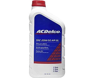 Oleo De Motor ACDelco SAE 20W50 Mineral Api SL Corsa Celta Astra Prisma Classic