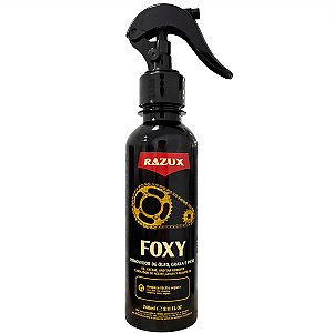 Razux Foxy 240ml Removedor Remove Oleo Graxa Piche Limpa Corrente Pintura
