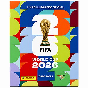 Álbum De Figurinhas Da Copa Do Mundo 2026 Capa Cartão Mole Fifa World Cup