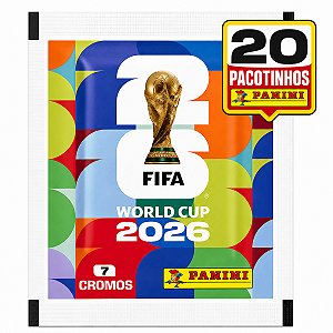 Kit Com 20 Envelope Com 140 Figurinhas Album Copa Do Mundo 2026 Fifa World Cup 2026