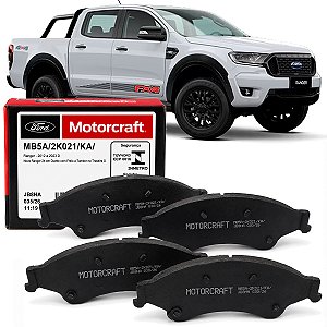 Jogo De Pastilha Freio Dianteiro Ford Motorcraft Ranger 2013 2014 2015 2016 2017 2018 2019 2020 2021