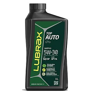 Óleo De Motor Lubrificante Lubrax 5W30 Api SQ Ilsac GF7A 100% Sintético Dexos1 Gen3