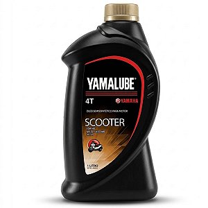 Oleo De Motor Lubrificante Yamalube Yamaha 10W40 Semissintetico Scooter 4 Tempos Api SL Jaso MB