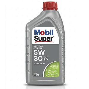 Oleo De Motor Lubrificante Mobil Super 3000 5W30 100% Sintético API SQ Ilsac Gf-7A