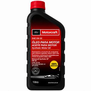 Óleo De Motor Original Ford Motorcraft 5W30 100% Sintético Para Cada 10.000 Km Fiesta Ka Ecosport Focus Fusion Courier