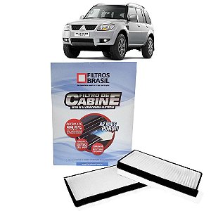 Filtro De Cabine Filtros Brasil FB520 - Mitsubishi Pajero TR4 Flex e Gasolina de 2003 Em Diante