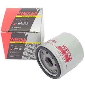 Filtro De Óleo Wega WO205 - Nissan March 1.0 16V E Renault Clio Logan Sandero Hi-Flex