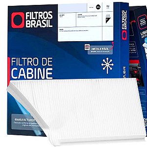 Filtro De Cabine Filtros Brasil FB601 - Peugeot 206 Após 2001 207 De 2008 Até 2013 E Hoggar Após 2010