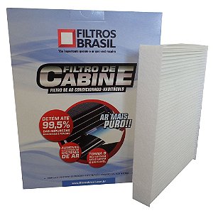 Filtro De Cabine Filtros Brasil FB201 - Ford Fiesta E Courier Street Ka Endura E Zetec Rocam